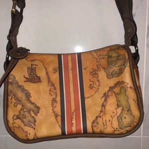 Alviero Martini crossbody map bag